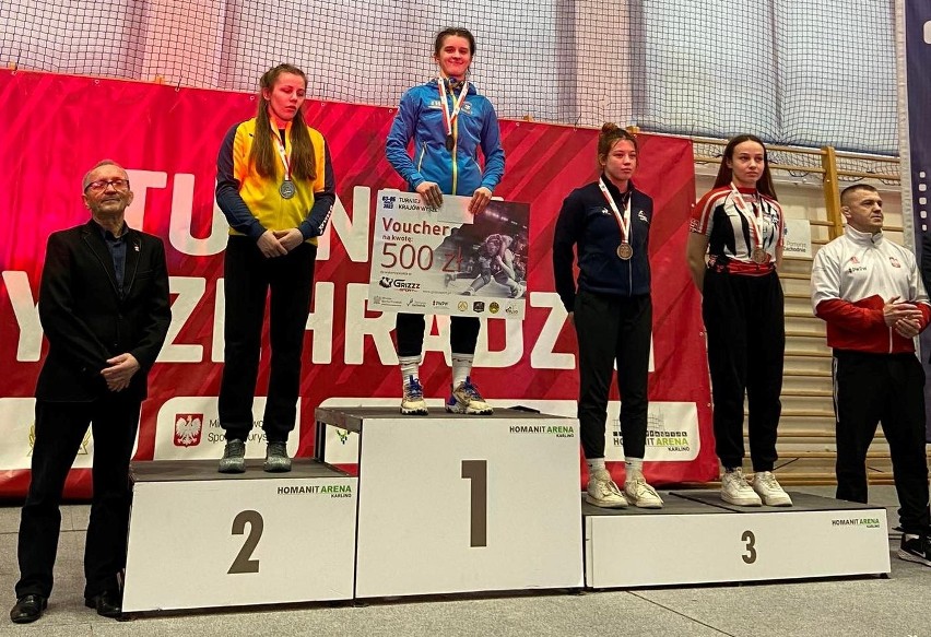 Aleksandra Witoś zdobyła złoty medal, a Karina Loianich...