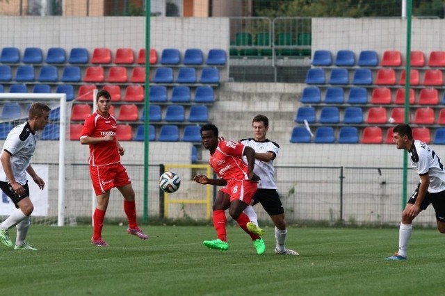 W akcji pomocnik widzewiaków Princewill Okachi