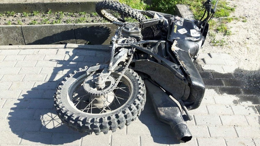 Dramatyczny wypadek w Gorzyczanach. Śmierć młodego motocyklisty