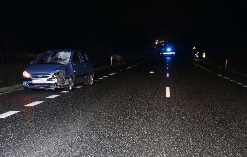 Nocna tragedia pod Buskiem. Na drodze krajowej numer 73 zginął mężczyzna z powiatu pińczowskiego