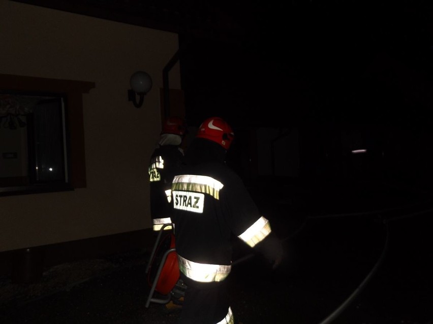 Pożar w hotelu w gminie Masłów. To było podpalenie?