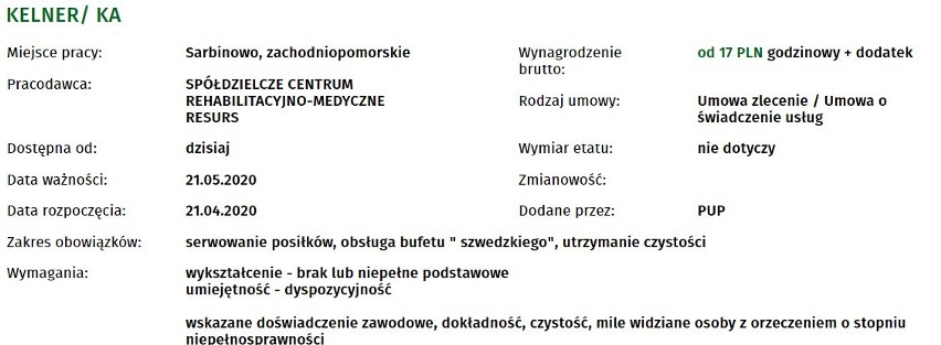 40 ofert pracy w Koszalinie. Sprawdź warunki, zarobki, szczegóły