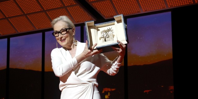 Meryl Streep otrzymała Złotą Palmę za całokształt twórczości