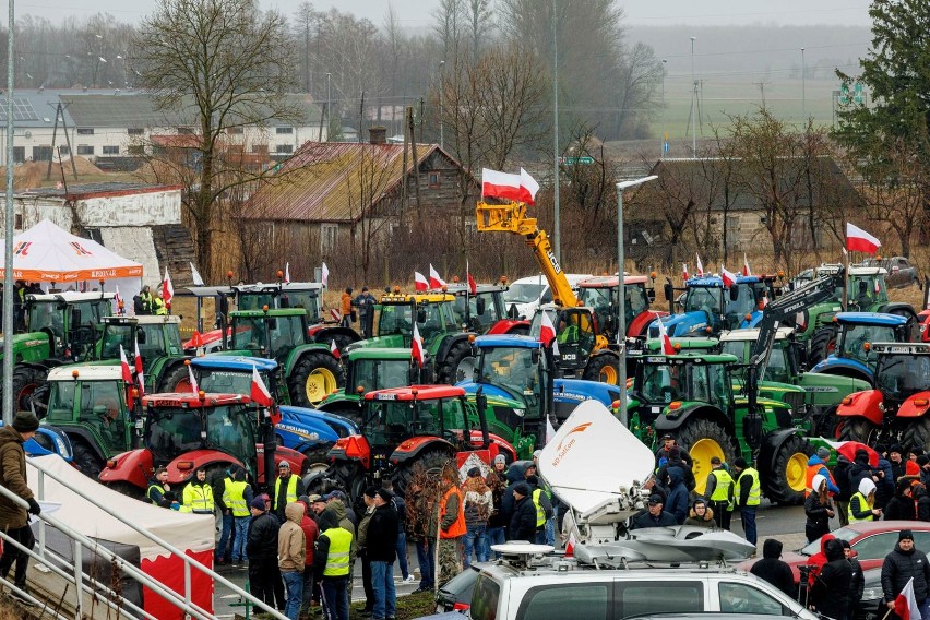 Ogólnopolski protest rolników trwa już od stycznia. Zdjęcia...