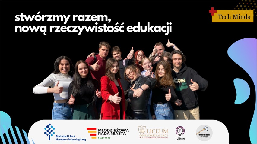 Uczniowie III Liceum Ogólnokształcącego w Białymstoku wygrali konkurs Tech Minds. Szkoła będzie miała swoją własną aplikację 
