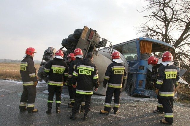 Na miejscu grudniowego wypadku w Hajdaszku.