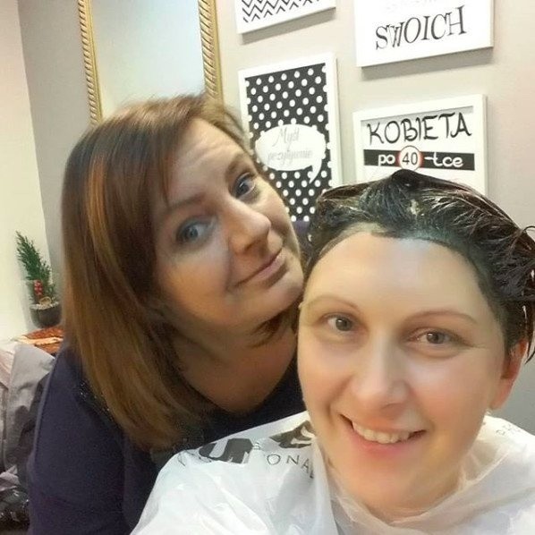 Małgosia chętnie eksperymentuje z włosamifot. Instagram.com/@plaza.malgorzata