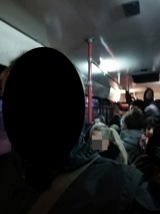 Autobus linii nr 19, w poniedziałek 23 marca wczesnym rankiem