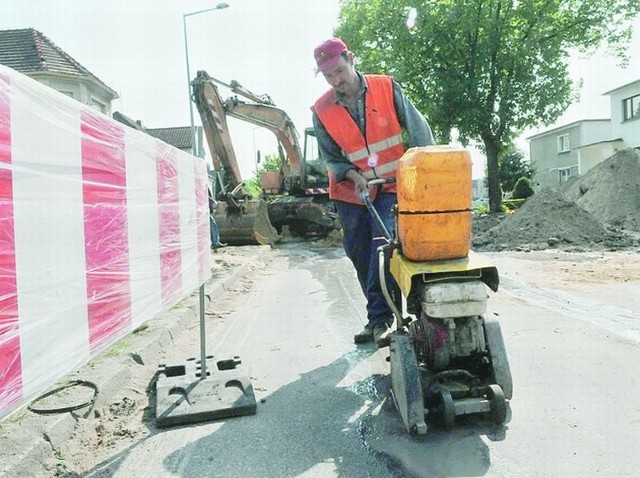 (fot. Paweł Janczaruk) Przez najbliższe dwa miesiące ulica Gajewskich będzie zamknięta dla ruchu.