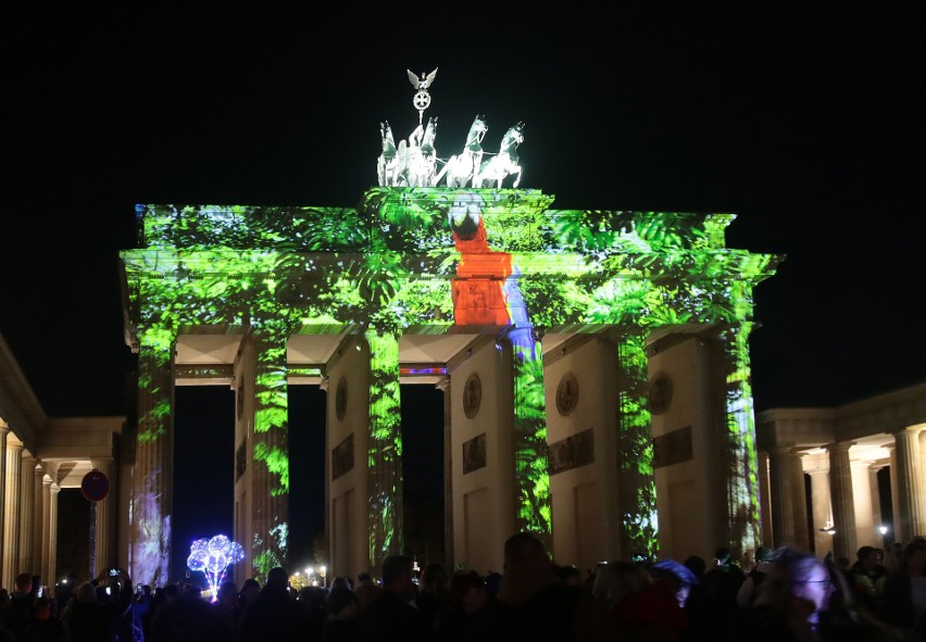 Festiwal Światła Berlin 2022. Wyjątkowo rozświetlona Brama...