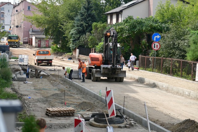 Trwa przebudowa ulicy Wolność w Radomiu. Termin zakończenia prac wyznaczono na listopad tego roku.