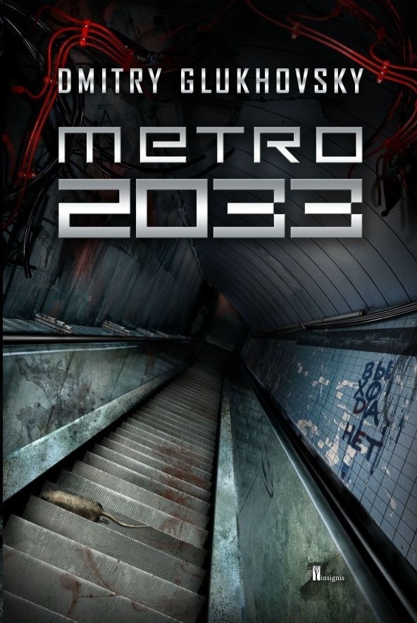Okładka książki Dmitra Glukohowskiego "Metro 2033"