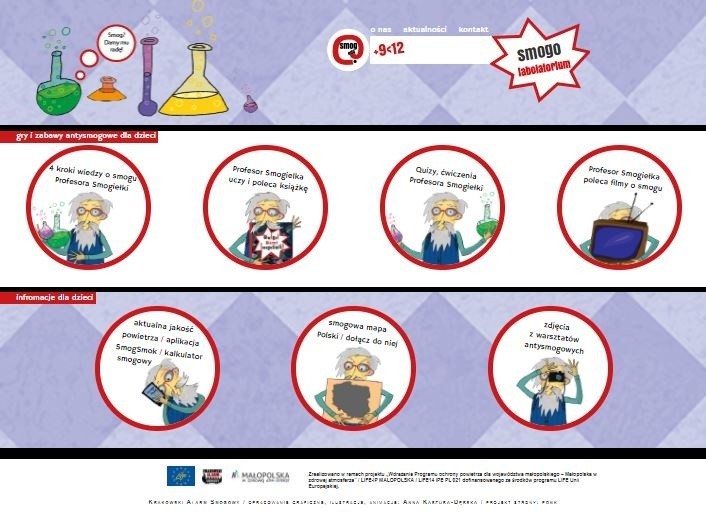 Portal o smogu dla dzieci, młodzieży i nauczycieli