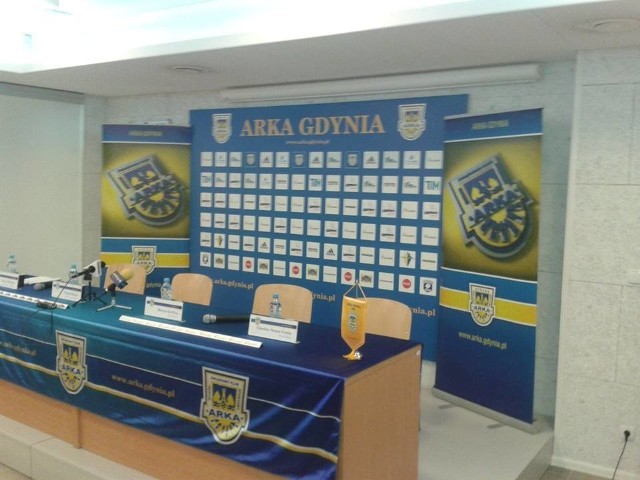 Konferencja przed meczem Arka - GKS Tychy
