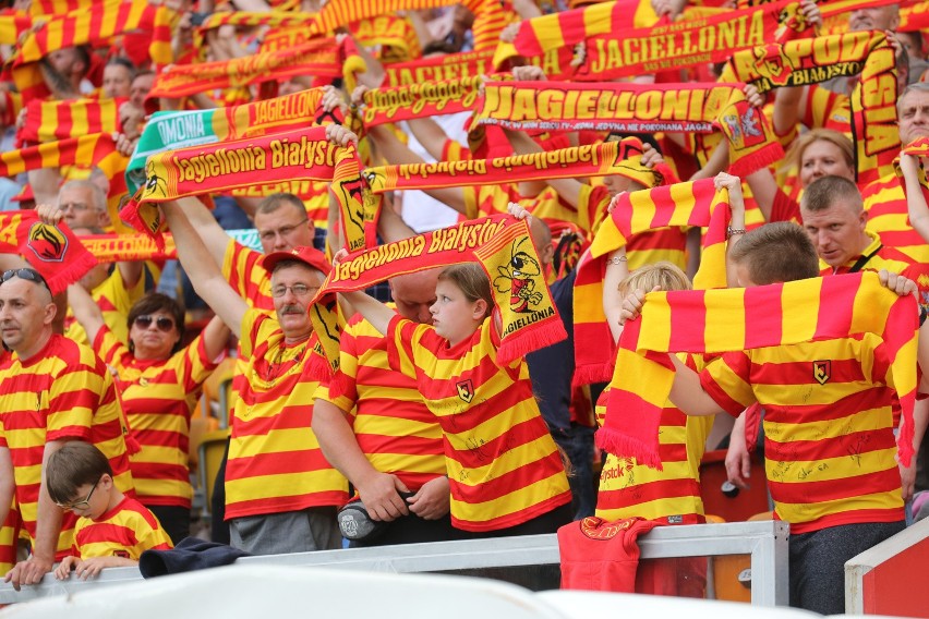 Jagiellonia - Lech 2:2. Jagiellonia Białystok wicemistrzem...