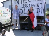 W Potworowie rolnicy protestowali przeciwko sprowadzaniu papryki zza granicy - zobacz zdjęcia