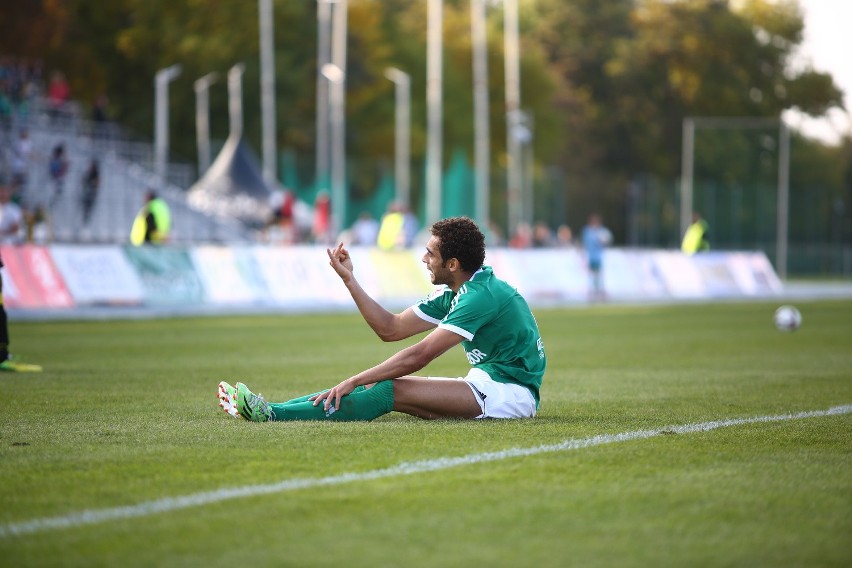 Rossi Leandro strzelec gola dla Radomiaka Radom.