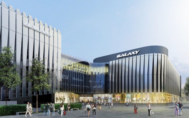 Szczecin: Galaxy będzie większeTak będzie wyglądać centrum handlowo-rozrywkowe po rozbudowie.