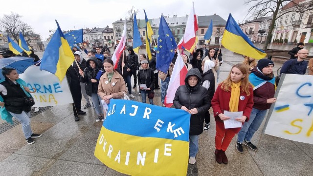 Kolejna demonstracja solidarności z Ukrainą w sobotę 26 marca