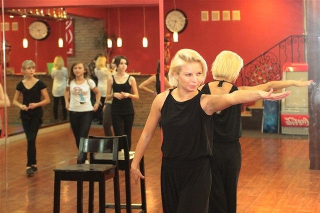 Warsztaty prowadziła Paulina Biernat, uczestniczka X edycji &#8222;Tańca z gwiazdami&#8221;.