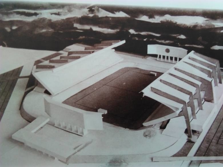 Tam miał wyglądać stadion Garbarni projektowany w połowie...