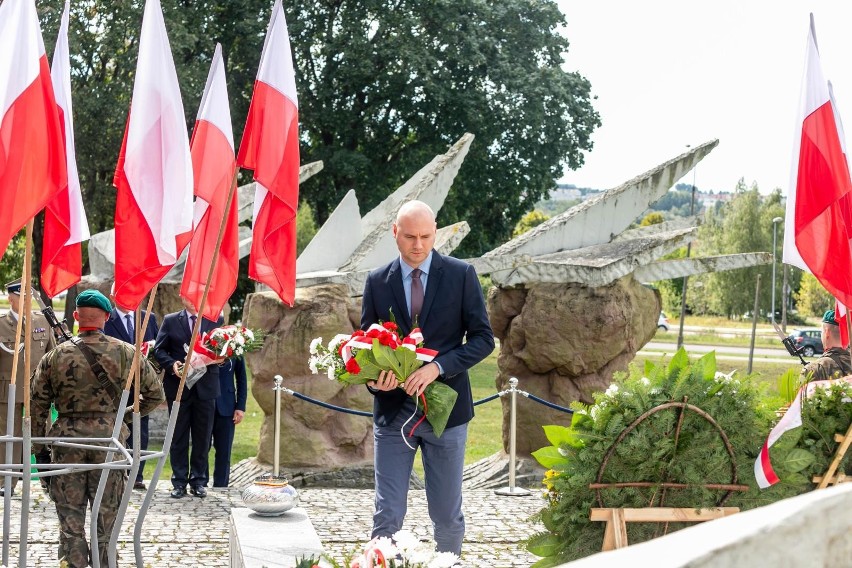 Białystok, 1 września 2023 roku. Uroczystości w 84. rocznicę...
