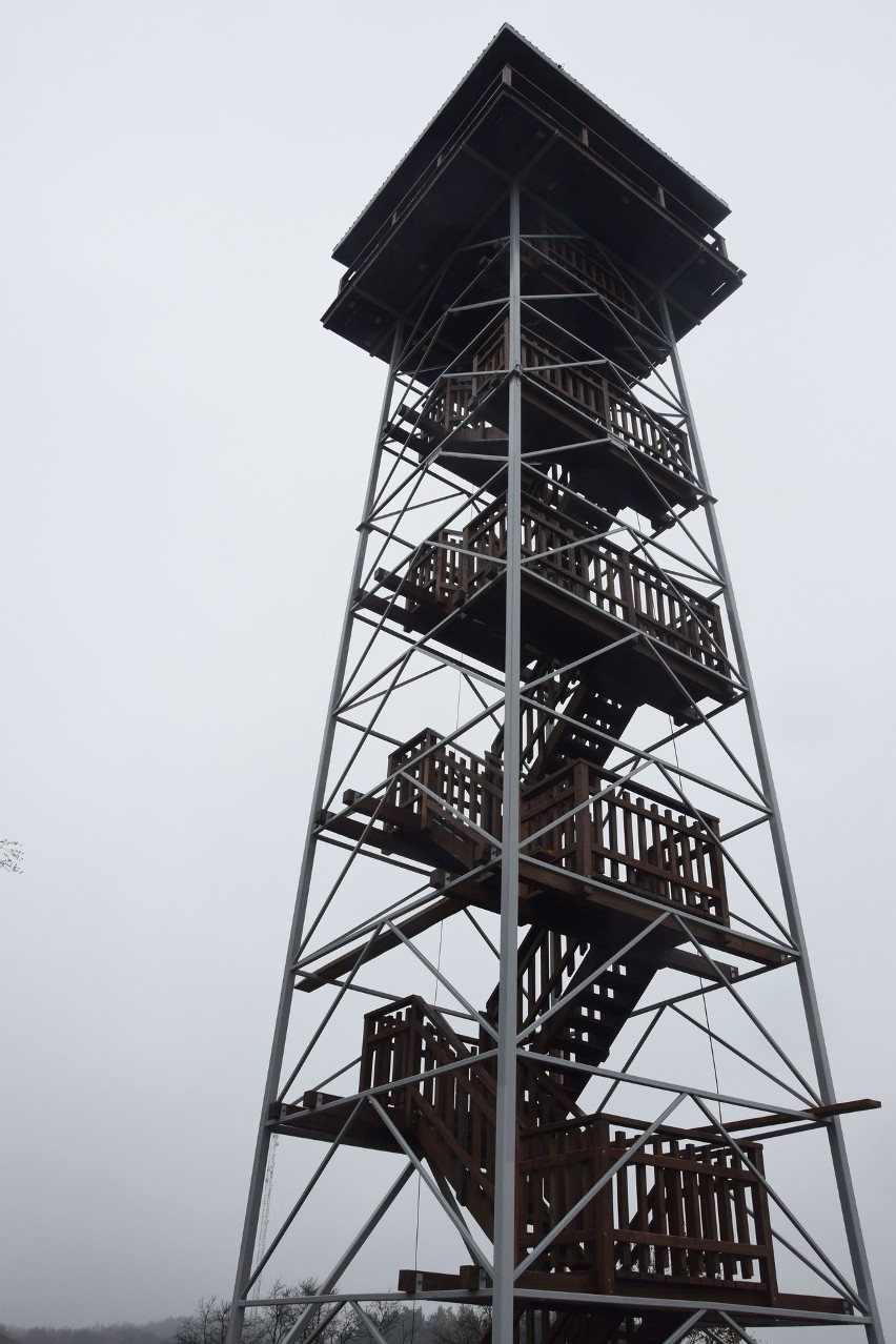 Nowa wieża widokowa w Piasznie