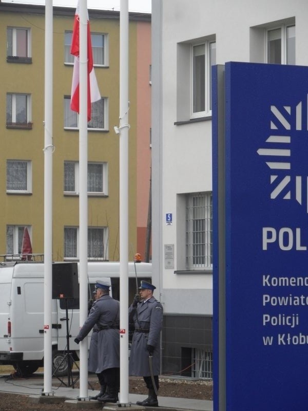 Kłobuck. Komenda policji wygląda jak nowa.