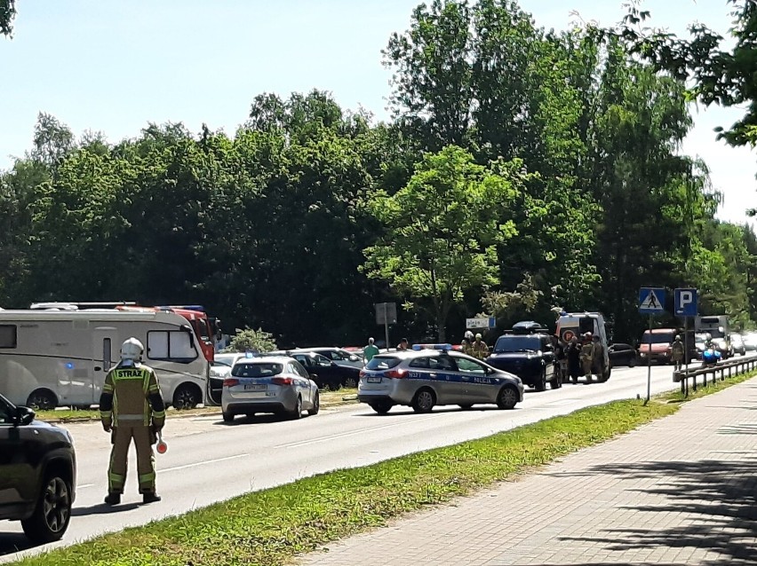 Wypadek we Władysławowie, ul. Starowiejska (22.06.2022)