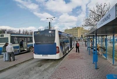 Obecnie większość autobusów z gminy Skawina jeździ do Łagiewnik FOT. ANNA KACZMARZ