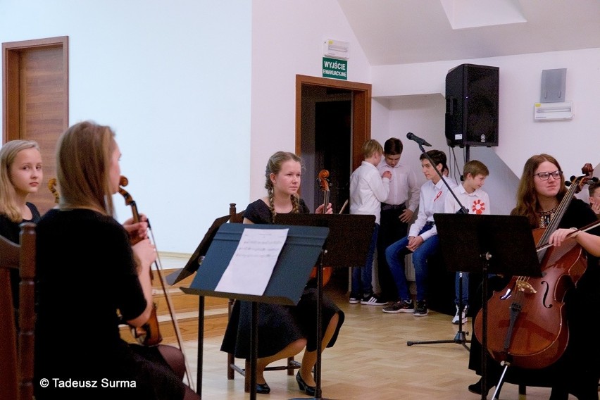 Koncert muzyki polskiej i wernisaż wystawy exlibrisów Ryszarda Balonia w Państwowej Szkole Muzycznej