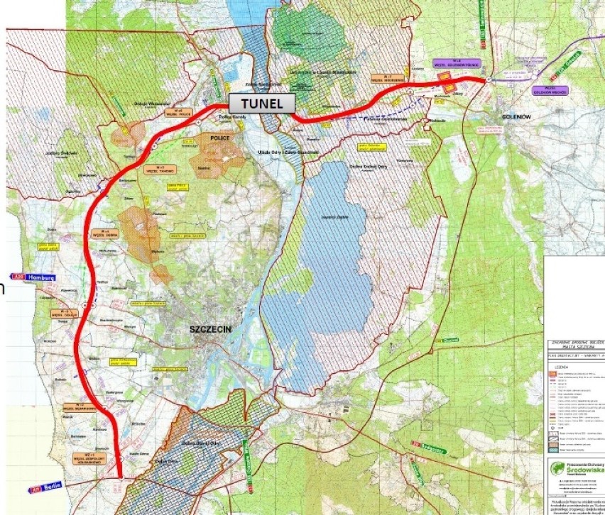 Obwodnica Szczecina z tunelem. Badania w terenie zakończone. Jaki jest przewidywany koszt? Czekamy na finał prac