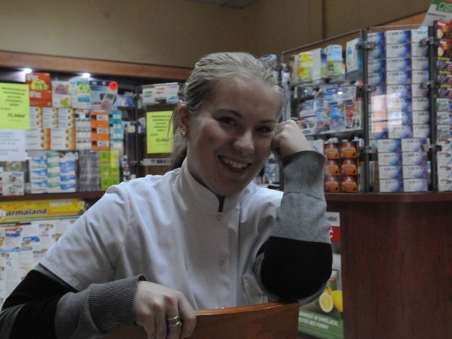 Agnieszka Piróg jest technikiem farmacji w Witamince. Zagłosuj na aptekę! Wyślij SMS pod nr 72069 o treści apteka.108
