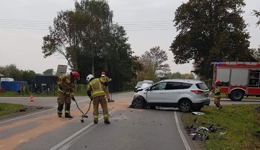 Gmina Cedry Wielkie. Na skrzyżowaniu w Trutnowach doszło do wypadku. Mieszkańcy znów apelują by zwiększyć bezpieczeństwo na drodze