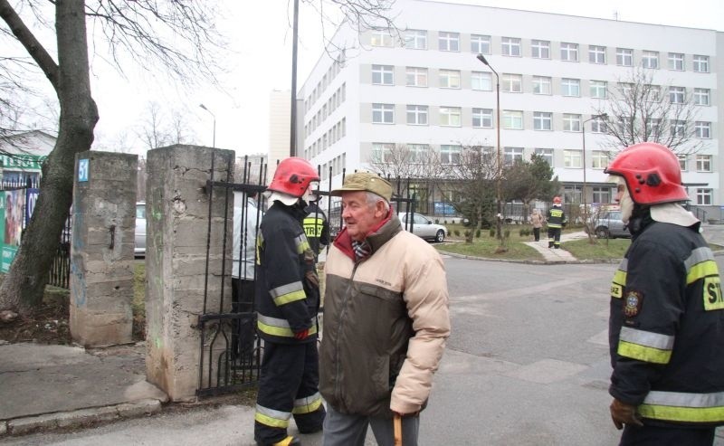 Alarm bombowy w Poliklinice w Kielcach