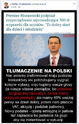 Wpadka polityka PiS. Na Facebooku udostępnił post uderzający w... premiera