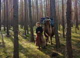 Idzie z wielbłądem do Mongolii. Zimę spędzi pod Kruszwicą