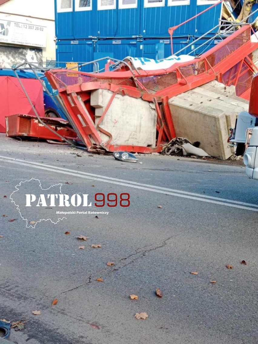 Śmiertelny wypadek na placu budowy w Wieliczce. Jedna osoba zatrzymana. Śledztwo prowadzi Prokuratura Rejonowa w Wieliczce