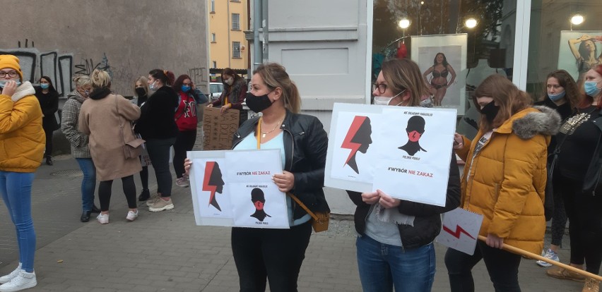 Protest kobiet w Koszalinie