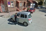 Mamy cię! Upolowani przez Google Street w Przysusze. Może ty jesteś na zdjęciach! Rozpoznajesz miejsca?