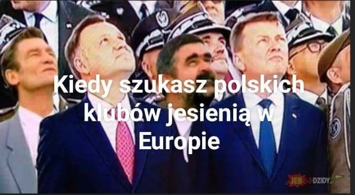 Najlepsze memy po odpadnięciu Legii, Lecha i Jagiellonii z...