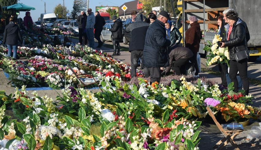 Bardzo duży ruch panował w niedzielę 10 października na...