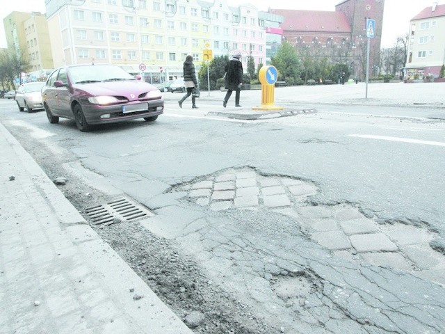 Ulica Grodzka w Słupsku