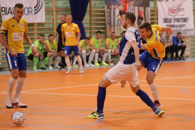 Mecz ekstraklasy futsalu MOKS Białystok - AZS Gdańsk