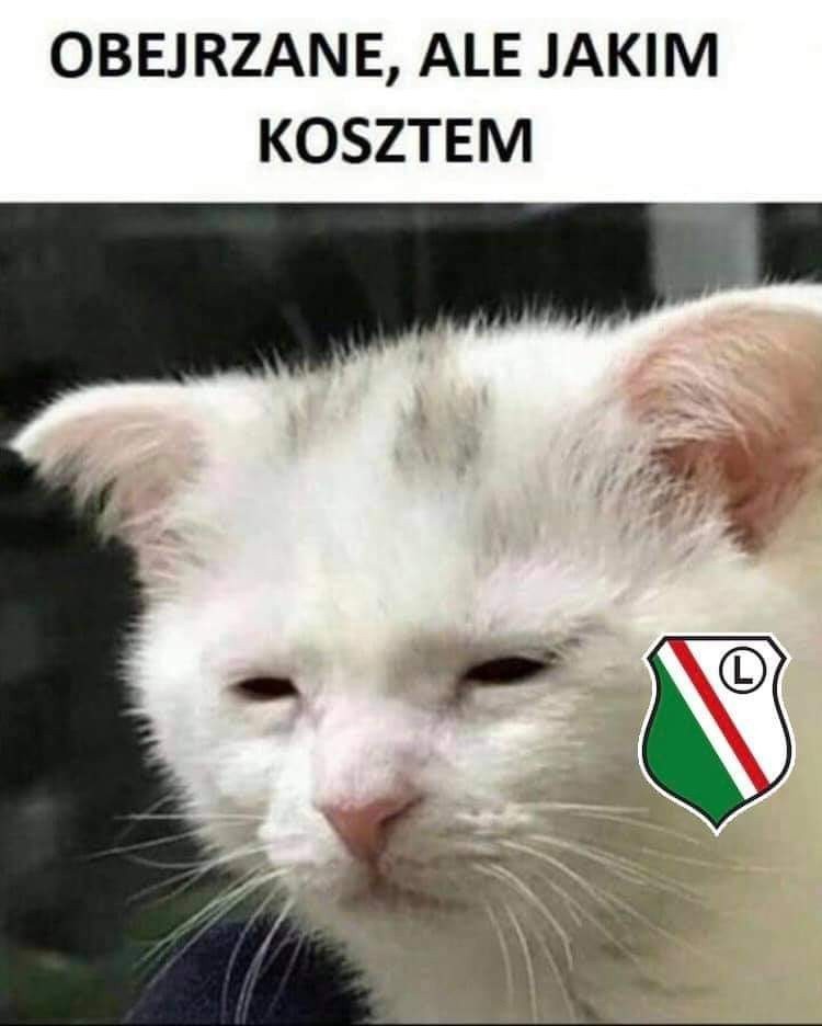 Legia Warszawa na drodze do 1 Ligi. Internauci znów w formie [MEMY]