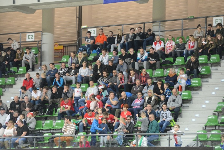 Mecz Polska - Belgia w Futsalu.