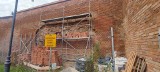 Mur obronny w Chełmnie ma zostać naprawiony do połowy października [zdjęcia]