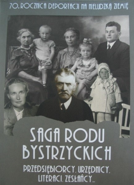 Plakat z okazji wystawy "Saga rodu Bystrzyckich".