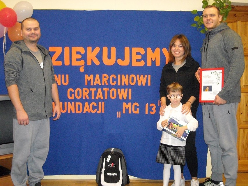 Marcin Gortat pomógł niedowidzącej 6-latce z rodzinnego domu dziecka z Gdańsk