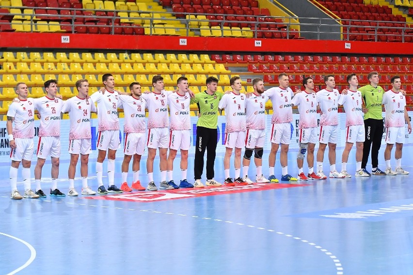 Kadra Polski z zawodnikami kieleckich klubów w finale mistrzostw Europy w Skopje